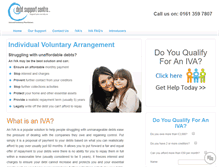 Tablet Screenshot of debtsupportcentre.co.uk